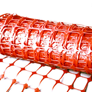 Barriera di sicurezza arancione in plastica resistente HDPE per la costruzione di strade - Product Image 5