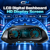 Pour SEAT Ibiza 18-25 Plateforme MQB Tableau de bord numérique 12,3 pouces Écran LCD Compteur de vitesse Carplay Android Auto