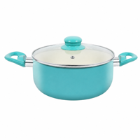 Casserole avec couvercle, marmite de cuisine, pot à soupe, chauffe uniformément, poignée anti-chaleur
