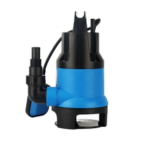 Corps en plastique 1HP Mini pompe à eau submersible de jardin avec interrupteur à flotteur