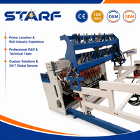 Machine de soudage de grillage pour cages à poulets entièrement automatique et fiable avec contrôle PLC pour grillage durable de cages à poules pondeuses en élevage avicole