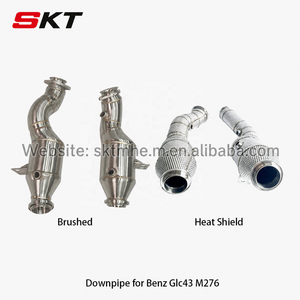 Downpipe สำหรับ GLC43 Benz AMG X253 GLC450 M276 3.0T ท่อหน้าสแตนเลส2017 + - Product Image 2