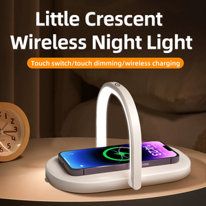 2024 lampe de bureau de Table Led chaude avec chargeurs <span class=keywords><strong>sans</strong></span> <span class=keywords><strong>fil</strong></span> de téléphone support 15w chargeur de téléphone <span class=keywords><strong>sans</strong></span> <span class=keywords><strong>fil</strong></span> rapide lampe support en bois - Product Image 3