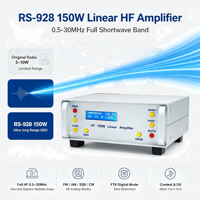 Amplificador de Potencia HF RS-928 de 150W 0.5-30MHz con Protección de Múltiples Alarmas, Compatible con OEM ODM, para Transceptor HF y Estación de Radioaficionados