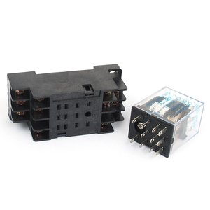 Qianji hh53p 5A DC 24V 48V thu nhỏ mục đích chung Rơ Le 14 pin bảo vệ điện từ tiếp sức Điều kiện Mới - Product Image 3