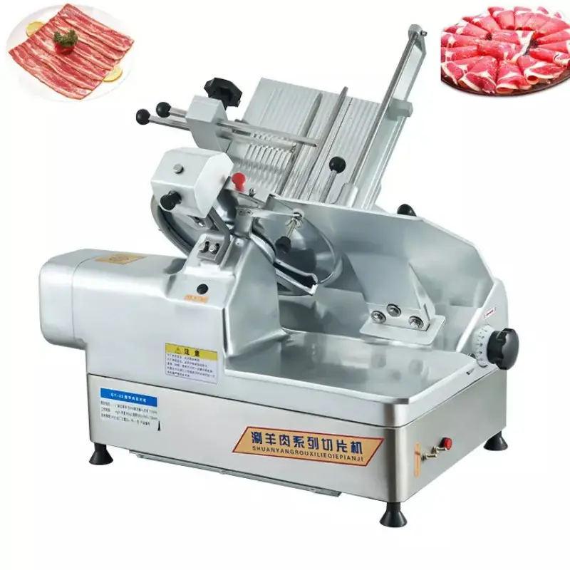 Hoàn toàn tự động thương mại đông lạnh thịt Slicer/Deli thịt Slicer/Thương mại Máy xay thịt Slicer