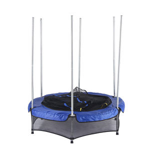 <span class=keywords><strong>Cama</strong></span> Elástica de Alta Calidad de 4.5 pies con Red de Protección para Niños - Product Image 1