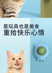 ของเล่นแมวแบบลูกบอลแคทนิป ของเล่นกัดแทะสำหรับแมว - Product Image 5