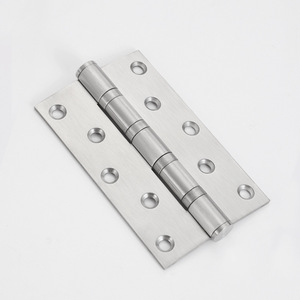 Stainless Steel Casement Hinge 5 Inch 8 Hole Brushed Surface Soft Closing For Wooden Doors Bedroom Doors - Product Image 1