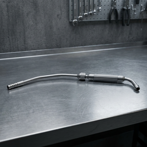 Tubo de Succión Cardiovascular Cooley de 33 cm, Acero Inoxidable, Instrumento Quirúrgico Manual, Certificado CE, para Uso en Cirugía Artroscópica - Product Image 2