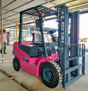 Heli вилочный погрузчик дизельный Kubota кабина вилочного погрузчика 2,5 тонн для рулонов бумаги механический вилочный погрузчик Регулируемый Maquina Montacargas - Product Image 6