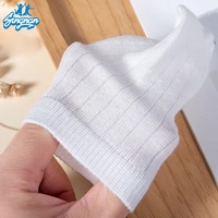 Vente directe d'usine, chaussettes pour bébés garçons et filles de haute qualité, neuves, blanches, en gros