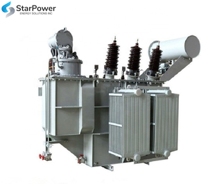 110kV ไร้การกระตุ้น69kv 16000 kVA หม้อแปลงไฟฟ้าแบบสามเฟสที่บรรจุน้ำมันทอโรนด์ - Product Image 1