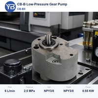 Pompe à engrenages nue CB B 6, 6 LPM, 2,5 Mpa, en fonte, pour station de lubrification d'huile sans moteur, pour constructeurs de machines, approvisionnement B2B