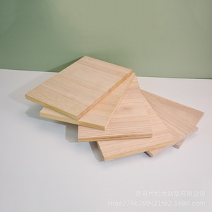 Tablas Cuadradas de Madera de Pino, Color Natural, Hechas a Mano, Suministros para Manualidades - Product Image 2