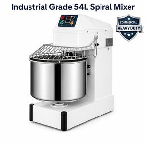 Commercial HS50 Spiral Dough Mixer 54L Large Capacity Industrial Flour Mixer 20KG Dough <b>Kneading</b> <b>Machine</b> for Bakery 3KW - Product Image 5