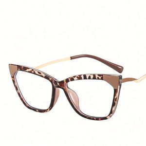 Gafas de Computadora con Protección Anti Luz Azul, Diseño Retro de Leopardo, Montura de Ojo de Gato para Mujer, Moda 2022 - Product Image 5