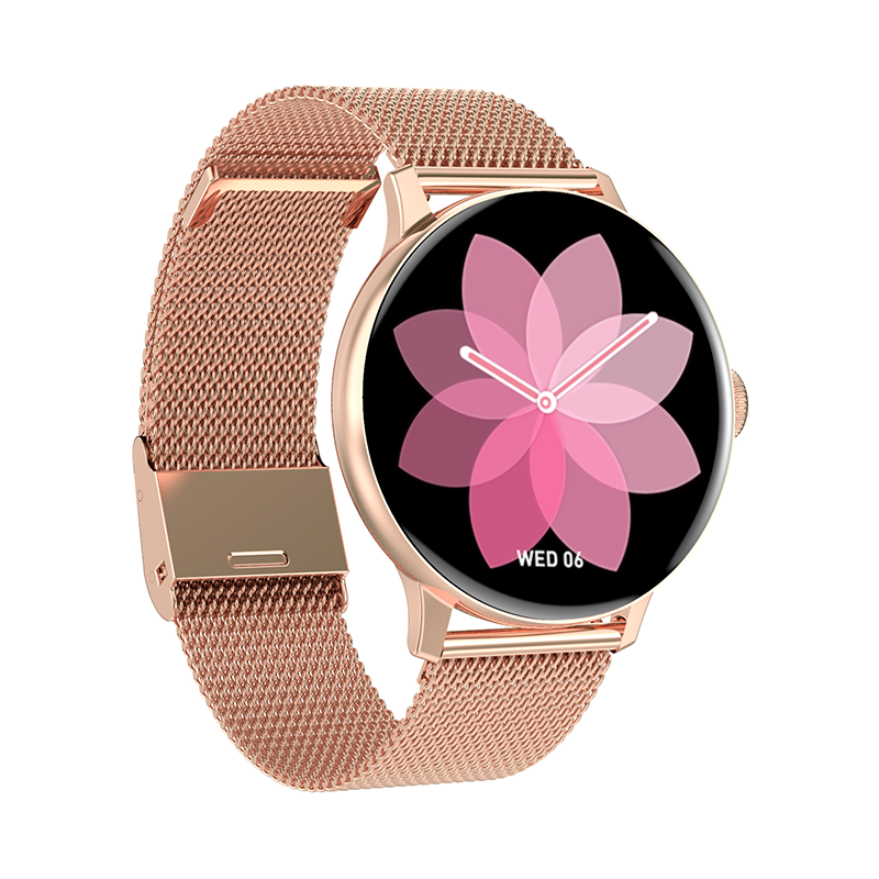 DT2 Women Smartwatch Waterproof IP68 Answering Call Female Smart Watch Assistant Rotary Button message Notification Wristwatch