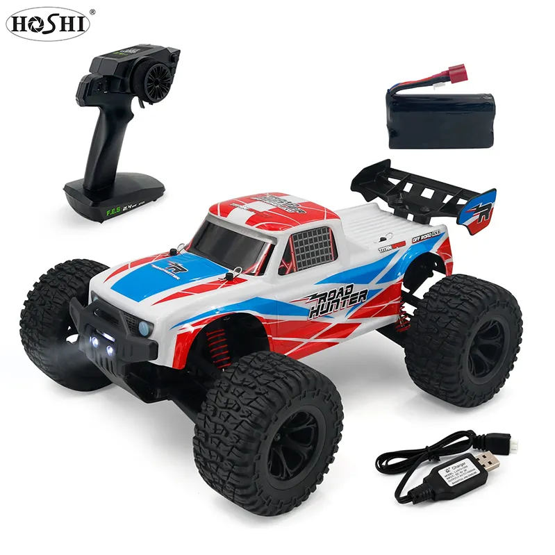 HOSHI JJRC Q123 1/10 4X4 48km/h Brushed High Speed RC Car Monster Truck Remote Control Buggy for Kids Toy Vehicle gift