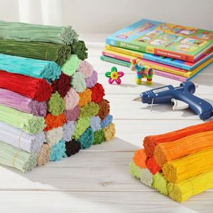 New 100-Piece 6mm Pipe Cleaners <b>for</b> DIY Art Projects & Decoration Craft Supplies - Product Image 1