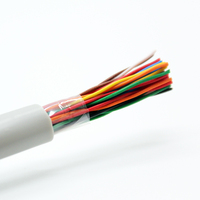 Câble téléphonique multicœur en cuivre pour intérieur, catégorie 3 UTP, 1, 4, 10, 25, 30, 100, 150, 1200 paires