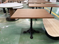 Étagère de présentation commerciale, Table de présentation industrielle pour café, Comptoir d'exposition pour restaurant, Personnalisation complète du magasin