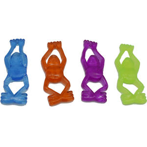 Usine directe TPR en plastique créatif mignon grenouille lanceur nostalgique enfants petit fronde jouet sûr amusant EN-71 certifié - Product Image 2