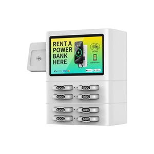 محطة شحن متعددة الأجهزة مع شاشة لمس و8 فتحات ومحطة مشاركة باور بانك مع تقنية NFC - Product Image 3