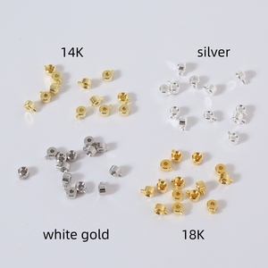 Đồ Trang Sức Tự Làm Làm End Hạt Brass Vòng Crippers 18K Mạ Vàng Hoàn Thành Định Vị Kết Thúc Uốn Hạt End Móc Cài - Product Image 2