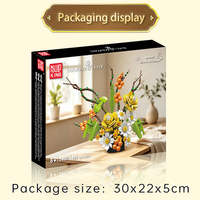 Mould King 24100 905PCS Série Créative Art Floral des Prés Blocs de Construction Modèle Briques Jouet Technique Technologique OEM ODM