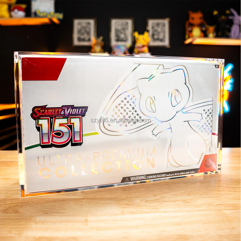 Acrylic Pokemon 151 UPC Case
