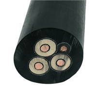 Câble d'alimentation en caoutchouc robuste universel à conducteurs en cuivre toronnés gainés de caoutchouc 450/750V, série YZ/YC