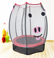 Trampolín Elástico Económico para Niños, Estilo de Dibujos Animados, Trampolín Interior y Exterior para Saltar, Cama Elástica para Niños