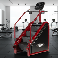Tapis de course commercial en acier noir, prix d'usine, prêt à l'emploi, garantie 1 an
