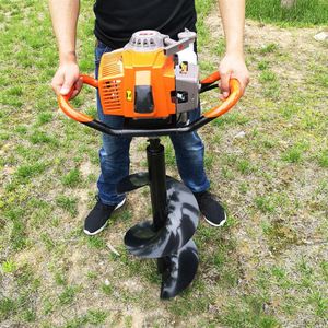 52cc Benzine Aangedreven 2-takt Tuingereedschap Boom Aanplant Grondboor Voor Diepgatpaalboorpalen - Product Image 6