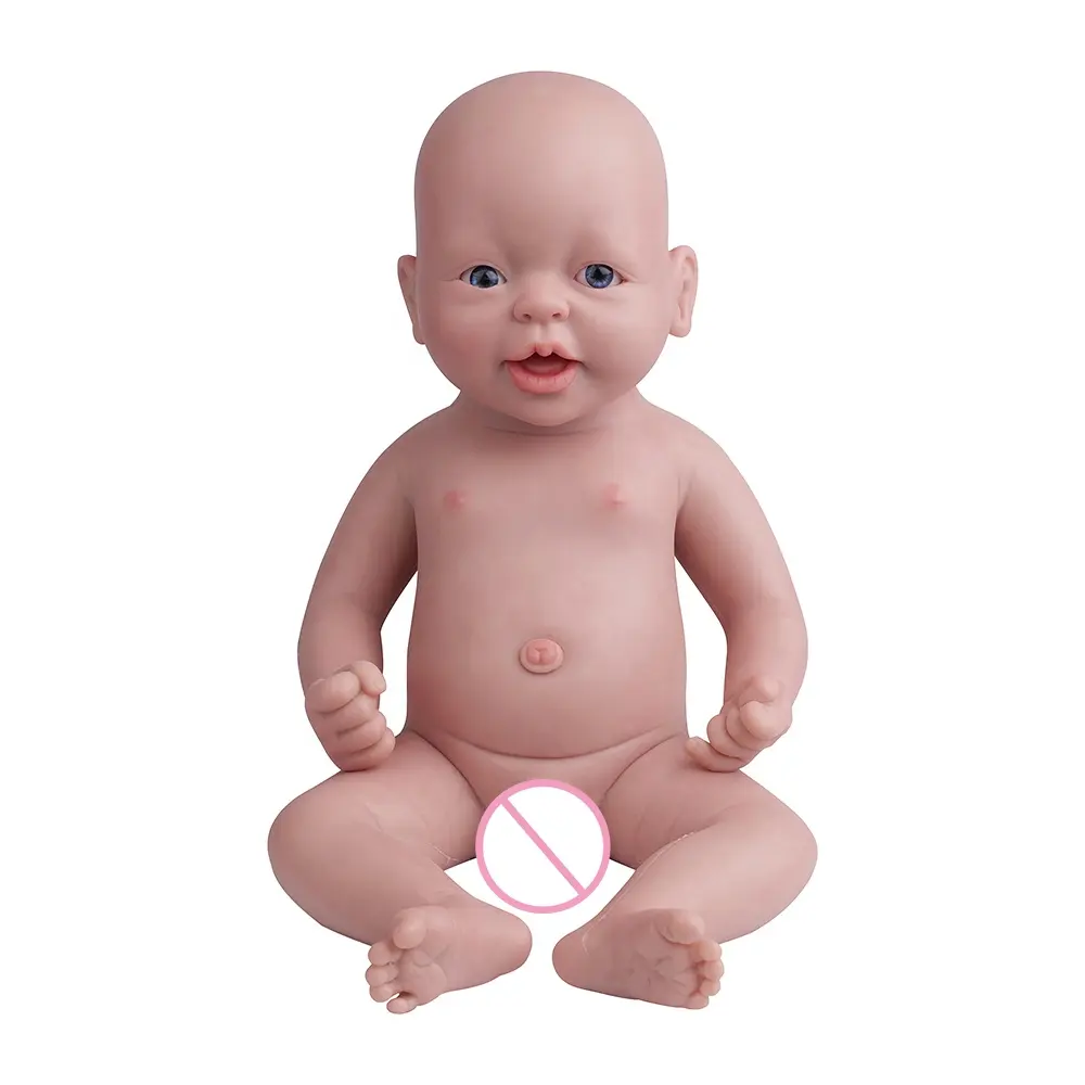 14 Inch Realistic Newborn Baby Dolls Lifelike Reborn Silicone Babies