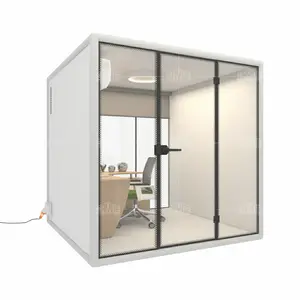 Customized Office Telephone Soundproof Room Variety Sizes and Styles Indoor Silent Booth