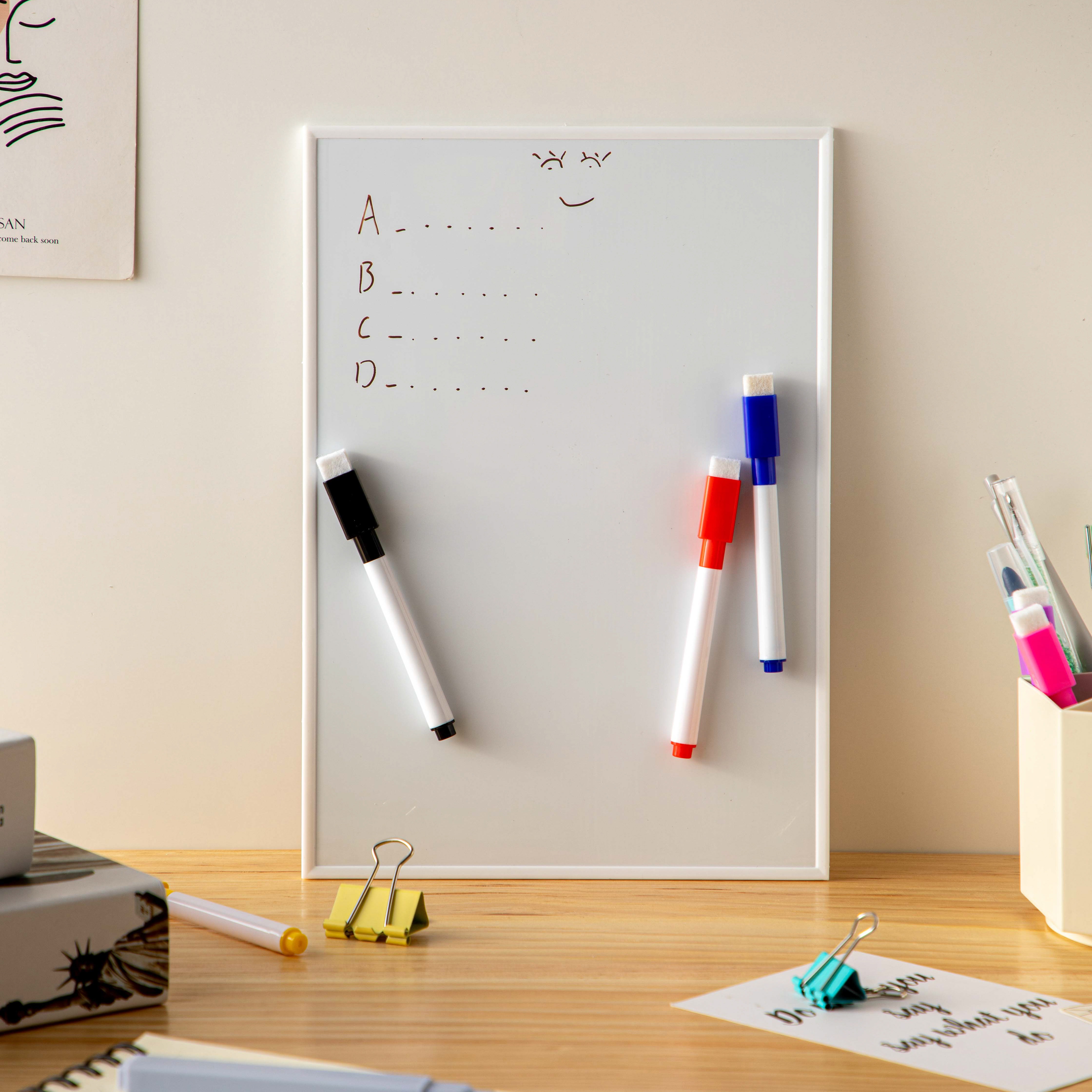 Premium Magnetic Whiteboard Trocken lösch brett für Kühlschrank