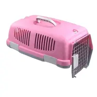 Pet carrier hond 100% niet-giftig PP, aangepaste kleur plastic pet carrier