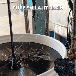 Resina de Shilajit Pura del Himalaya, Paquete de 1 kg en Tambor, 50 g, 20 a 30 Por Ciento de Ácido Fúlvico, Suministro a Granel de Hierbas Naturales - Product Image 3