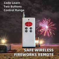 Système de Tir de Feux d'Artifice sans Fil RF Sûr avec Télécommande, Portée 1000M, Contrôleur de Déclenchement Précis 433/315MHz, Dispositif en Plastique Sécurisé