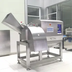 Commercial Boneless Frozen Meat Cutting Machine High Speed Meat Cube Cutting Machine Automatic Meat Dicer Machine