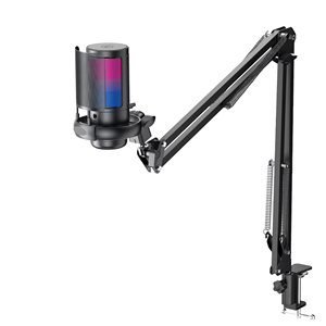 Microphone à condensateur USB RGB professionnel pour <span class=keywords><strong>Tik</strong></span> <span class=keywords><strong>Tok</strong></span> A8T A6T Équipement de studio musical Microphones de jeu - Product Image 1