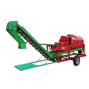 Machine d'ensachage et de cueillette automatique à grande échelle pour les cacahuètes sèches et humides, meilleure vente