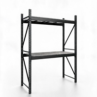 Étagères à charnières sans boulons, capacité moyenne, en acier Q235, taille et couleur personnalisées, pour entrepôt, stockage commercial, gestion des stocks
