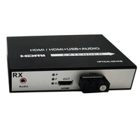 Extensor de Fibra Óptica 3G SDI, Conversor de Video HD1080P, Puerto IP FTTH de 1 Canal