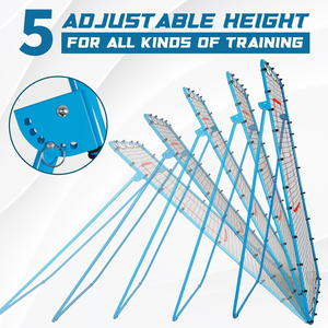 Red de Voleibol para Práctica en el Patio Trasero, Sistema de Red de Voleibol Portátil con Altura Ajustable, Red Deportiva Resistente para Interiores y Exteriores - Product Image 4
