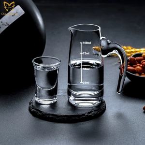 15 حافة ذهبية مع حافة ذهبية مصنوعة يدويًا زجاج فودكا - Product Image 4