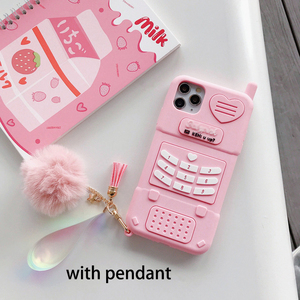 Custodia per cellulare rosa love heart kid girl per <span class=keywords><strong>iphone</strong></span> 13 <span class=keywords><strong>12</strong></span> 11 Pro Max XR XS Max <span class=keywords><strong>Cover</strong></span> posteriore in <span class=keywords><strong>Silicone</strong></span> morbido - Product Image 4