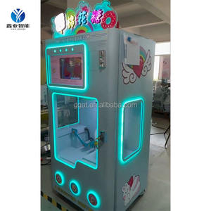Macchina per zucchero filato automatico macchina per zucchero filo zucchero macchina per la consegna automatica di cotone <span class=keywords><strong>Robot</strong></span> con accettazione della fattura giochi a gettoni - Product Image 4